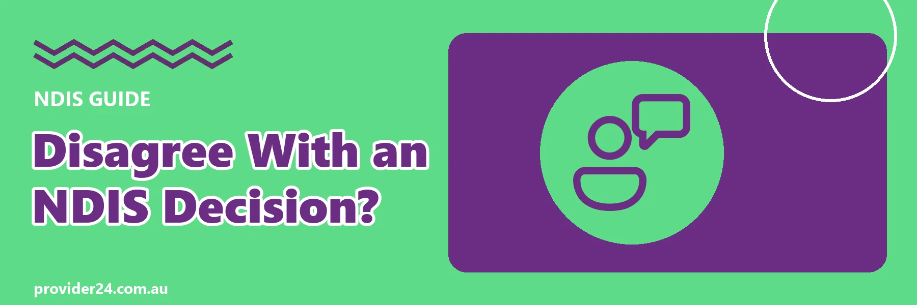 Disagree with an NDIS decision guide